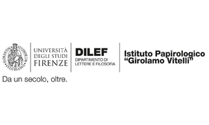 Università degli Studi Firenze - Dipartimento DILEF e Istituto Papirologico Girolamo Vitelli - logo